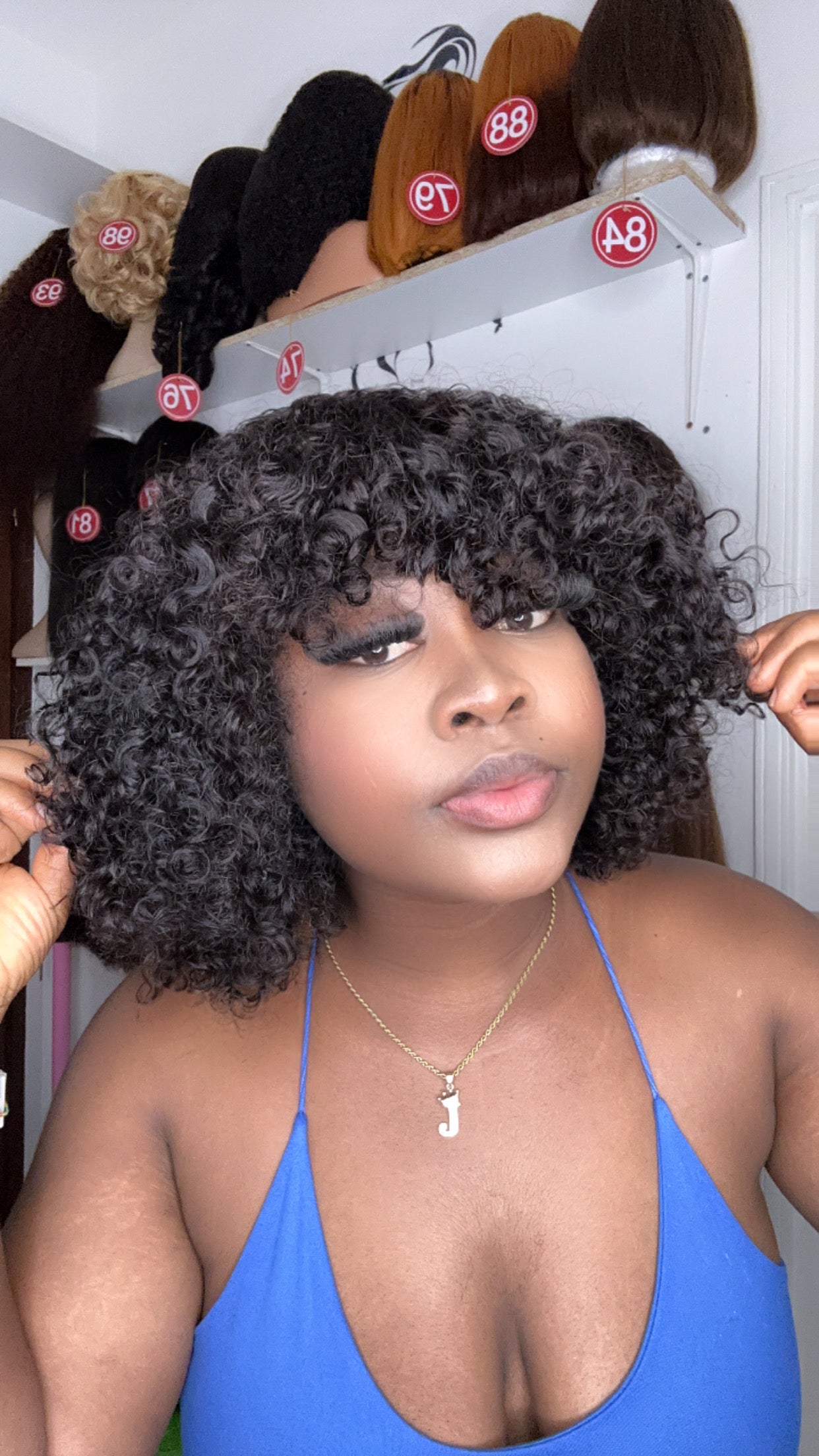 PIXIE CURLY FRING