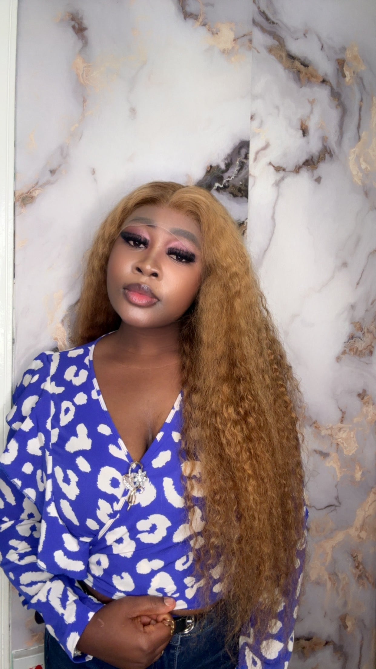 HONEY BLONDE CURLS WW