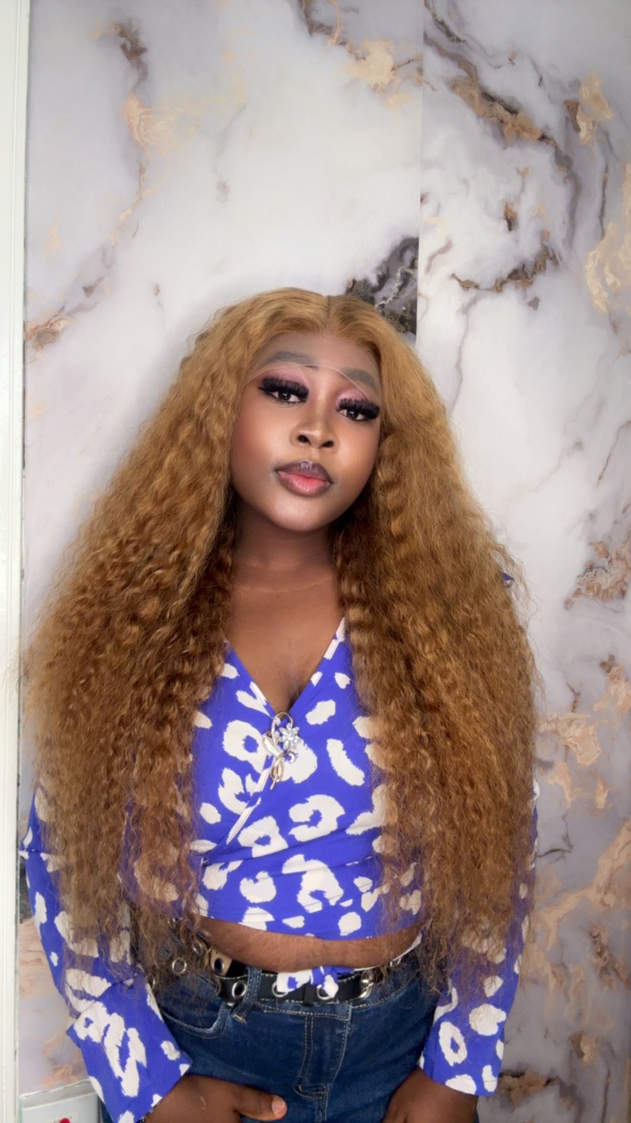 HONEY BLONDE CURLS WW