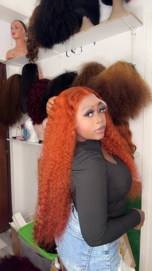 BIG LADIES WATER WAVE CURLY