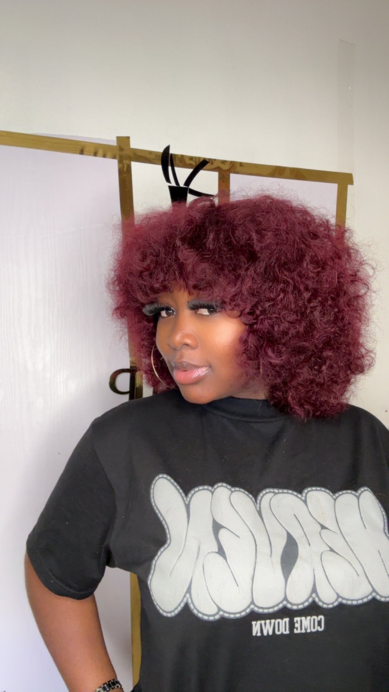 SASSY CURLS WITH FRINGE