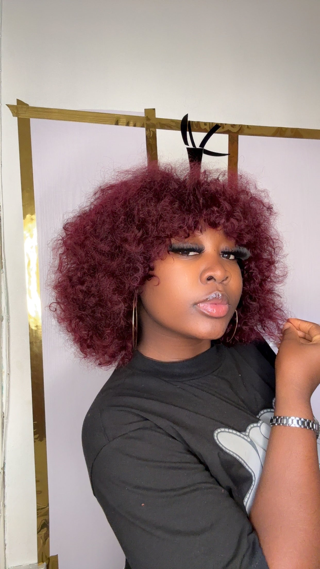 SASSY CURLS WITH FRINGE